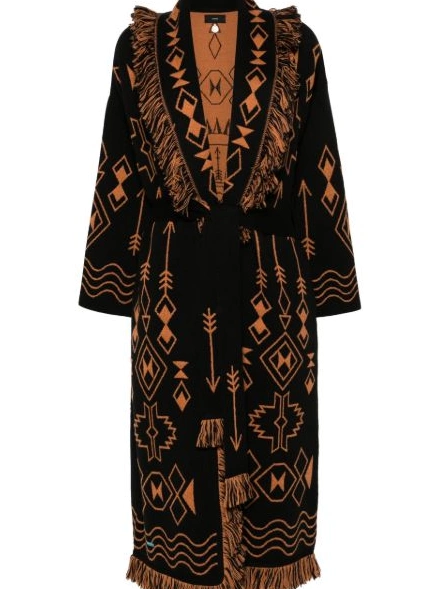 Cheap Women Mystic Alanui fringed Gate cardi-coat 0713